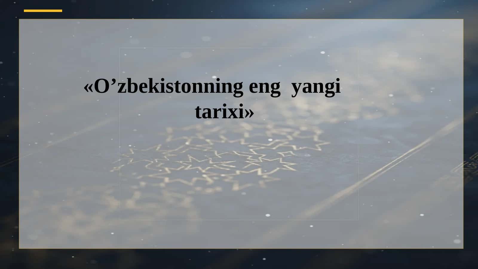 IX-XII asrlarda Markaziy Osiyo: Birinchi Sharq Renessansi