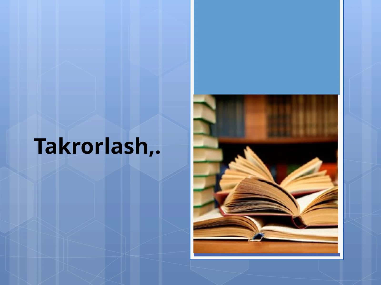 Takrorlash