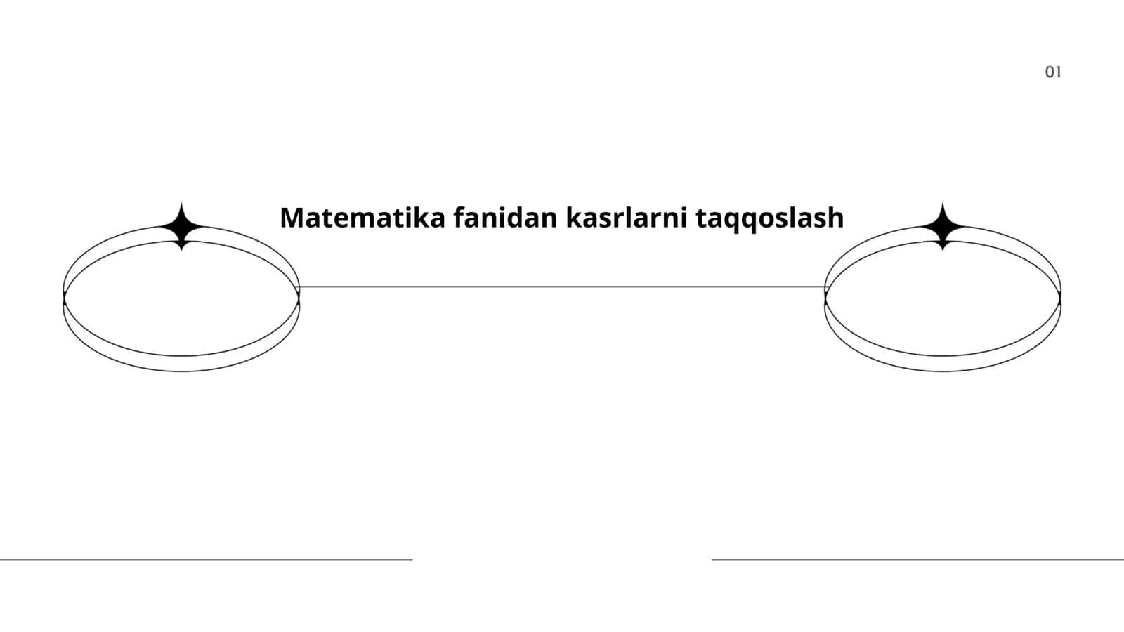 Kasrlarni taqqoslash