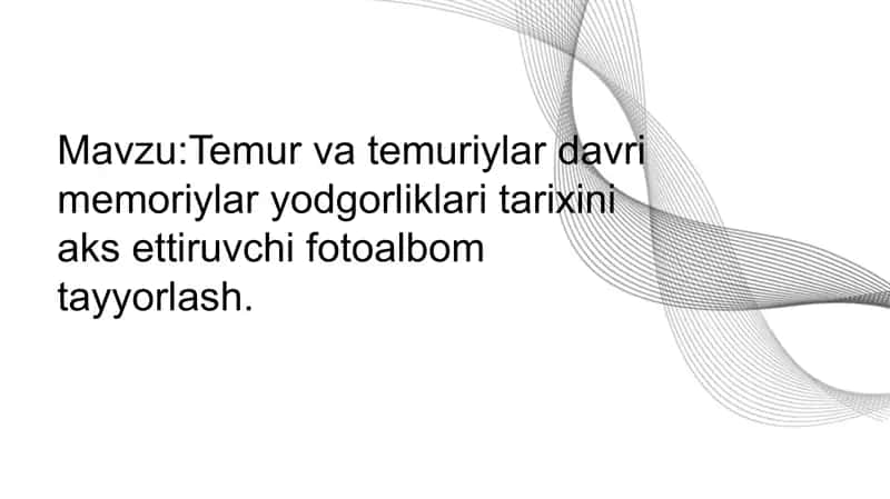 Temuriylar Davri Emomiy Obita Tarixini Tasvirlaydigan Foto Albom
