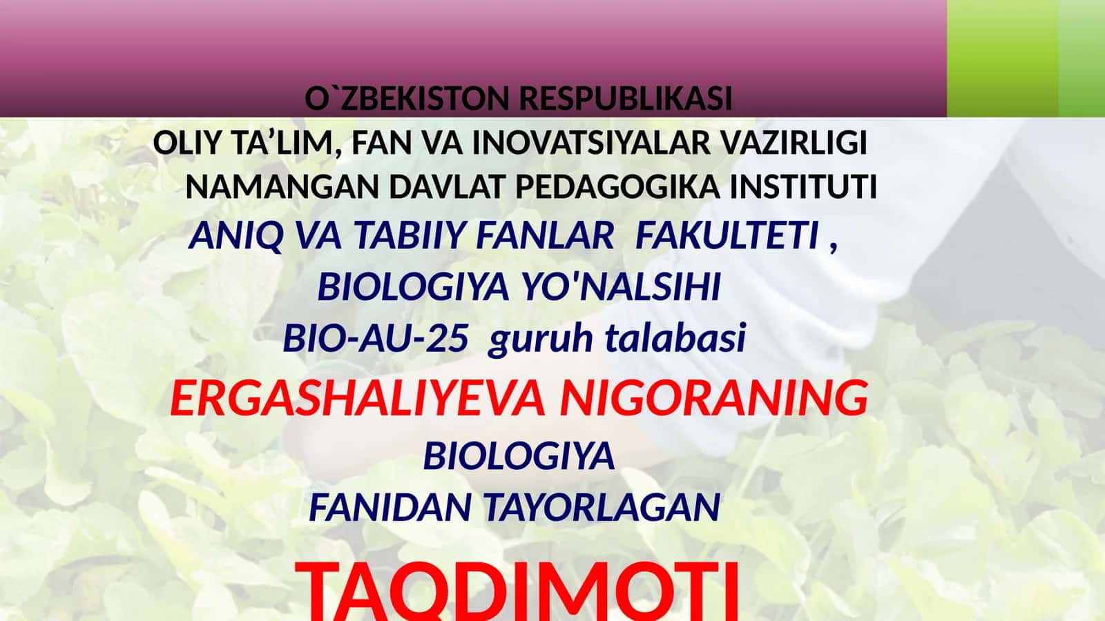 Madaniy oʻsimliklarning kelib chiqish markazlari