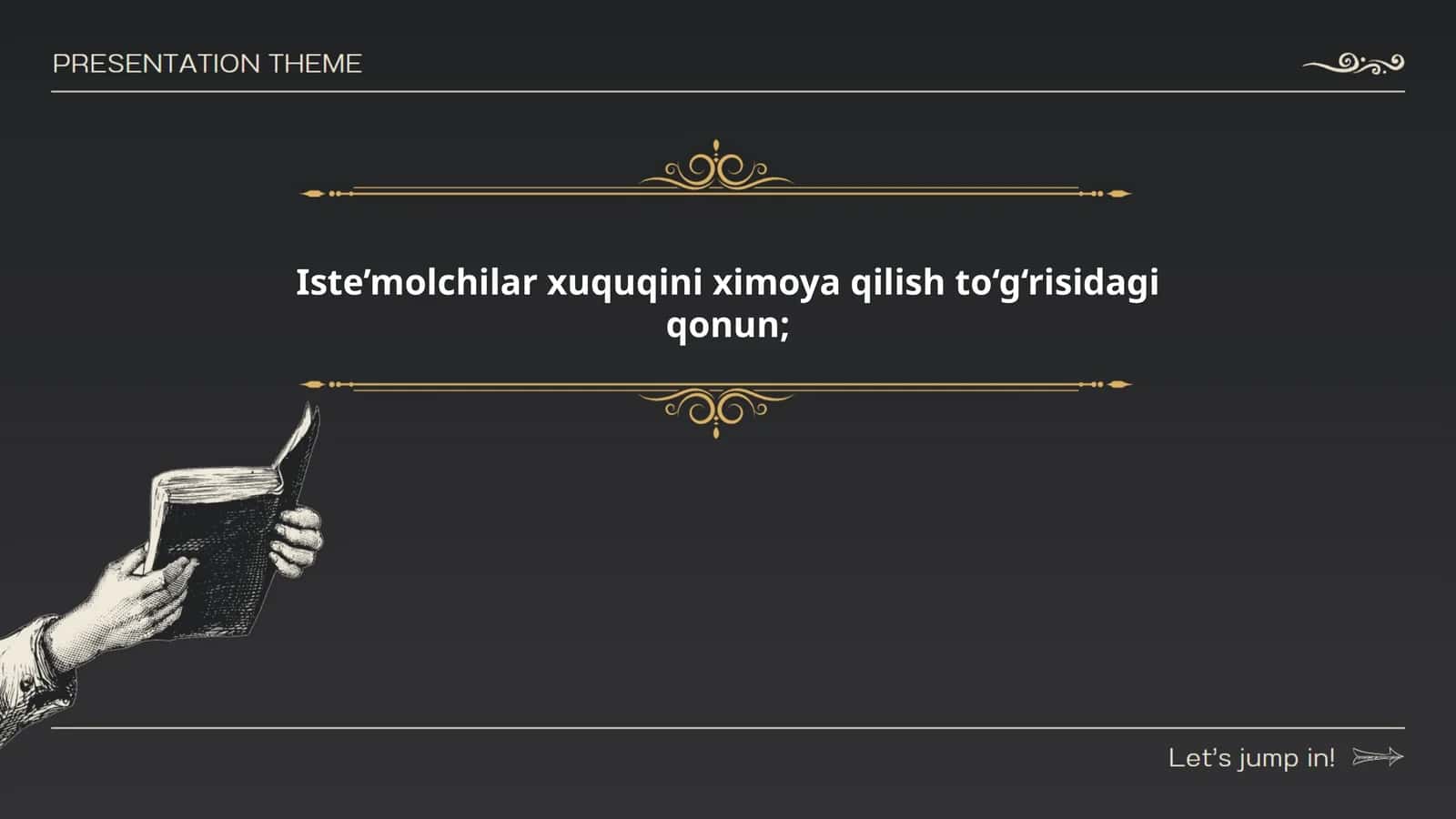 Iste’molchilar xuquqini ximoya qilish to‘g‘risidagi qonun