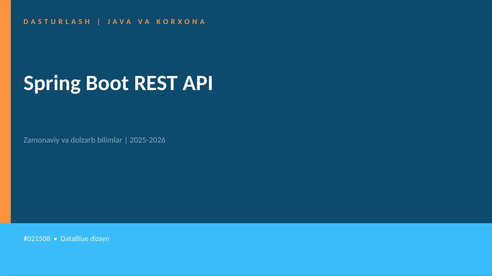 Spring Boot REST API