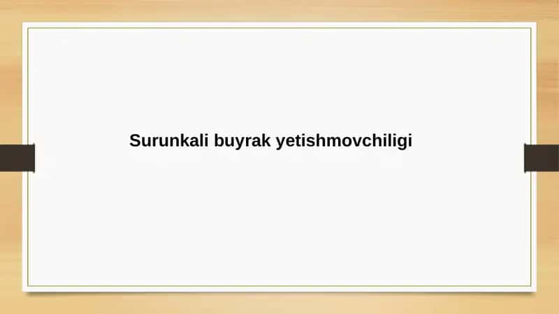 Surunkali buyrak etishmovchiligi