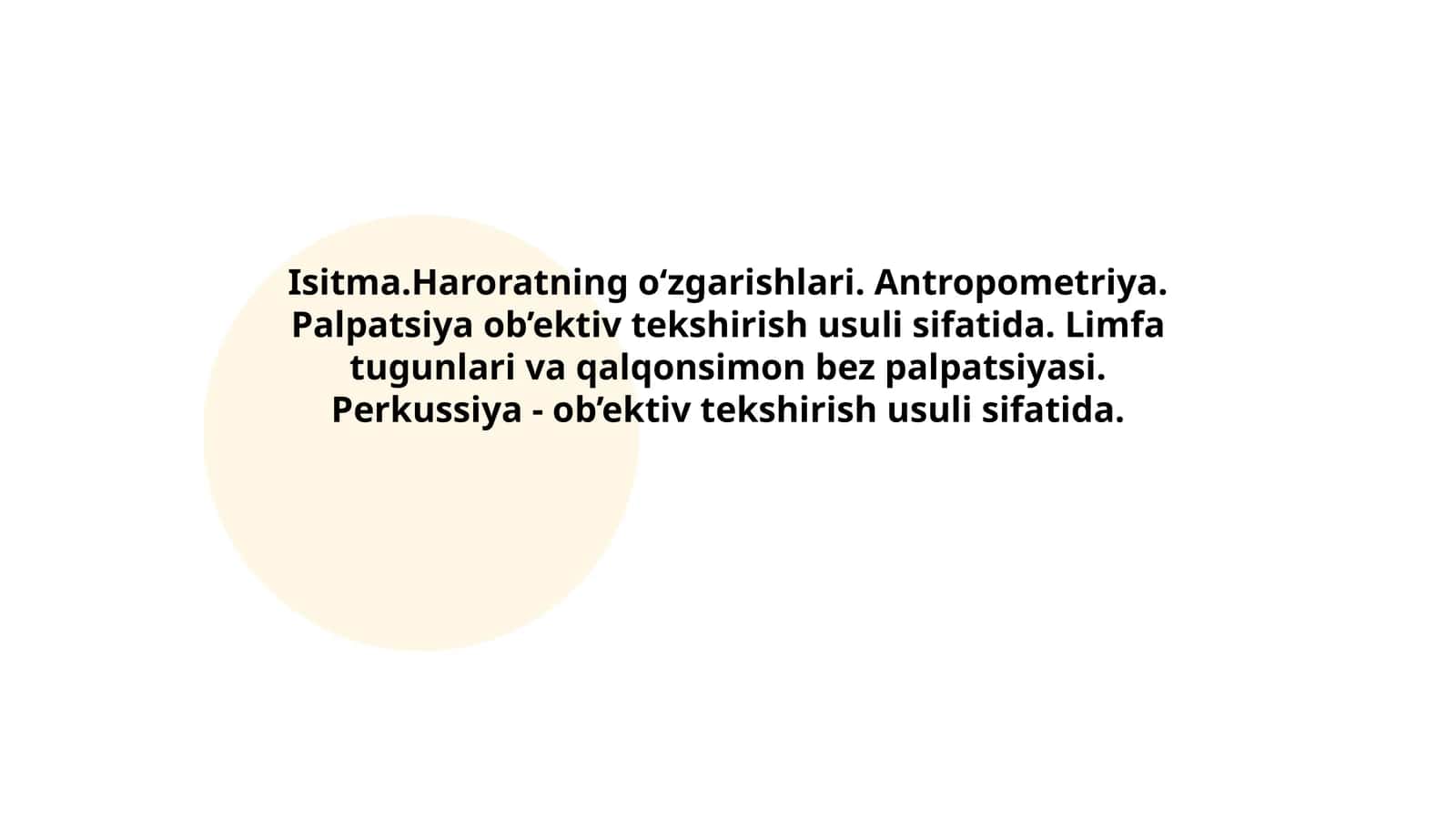 Isitma va haroratning o‘zgarishlari