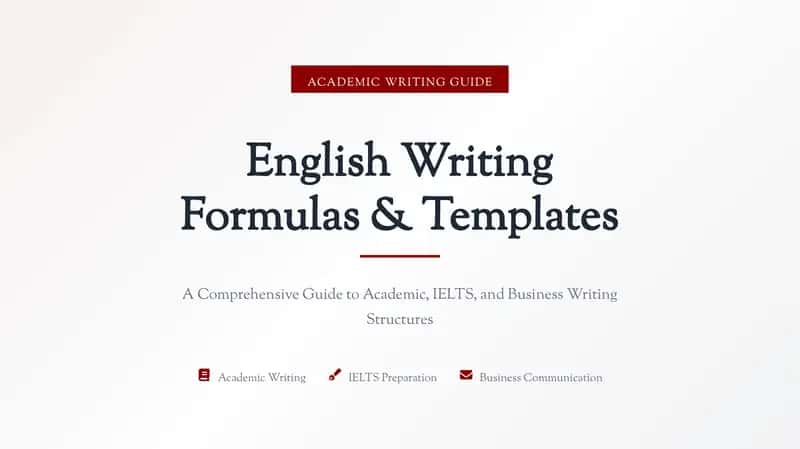 ACADEMIC WRITING GUIDE