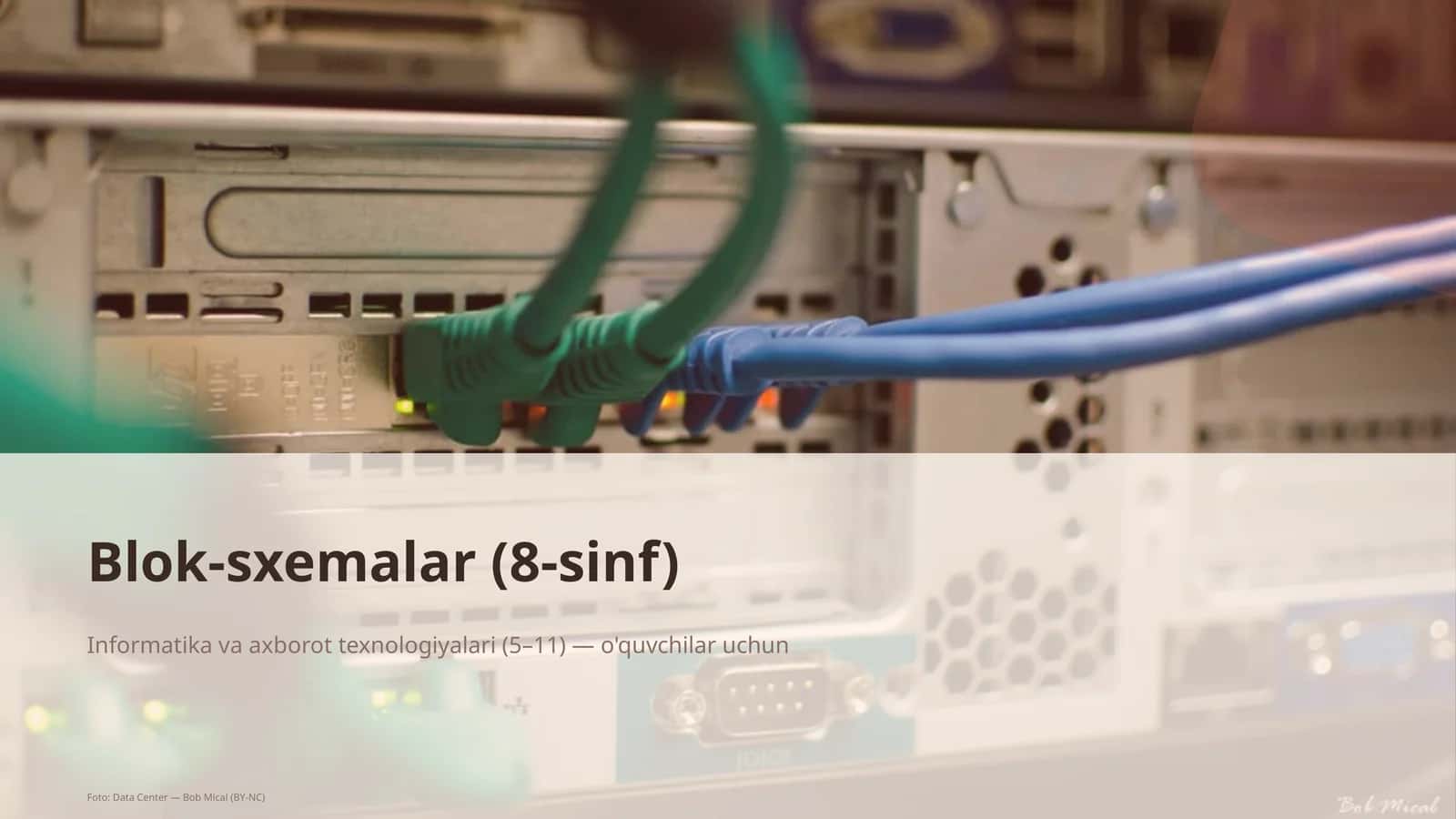 Blok-sxemalar (8-sinf)