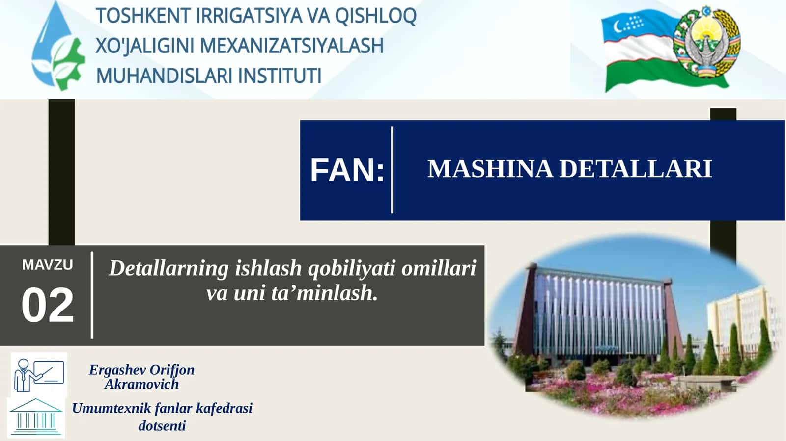 MAVZU02 MASHINA DETALLARI