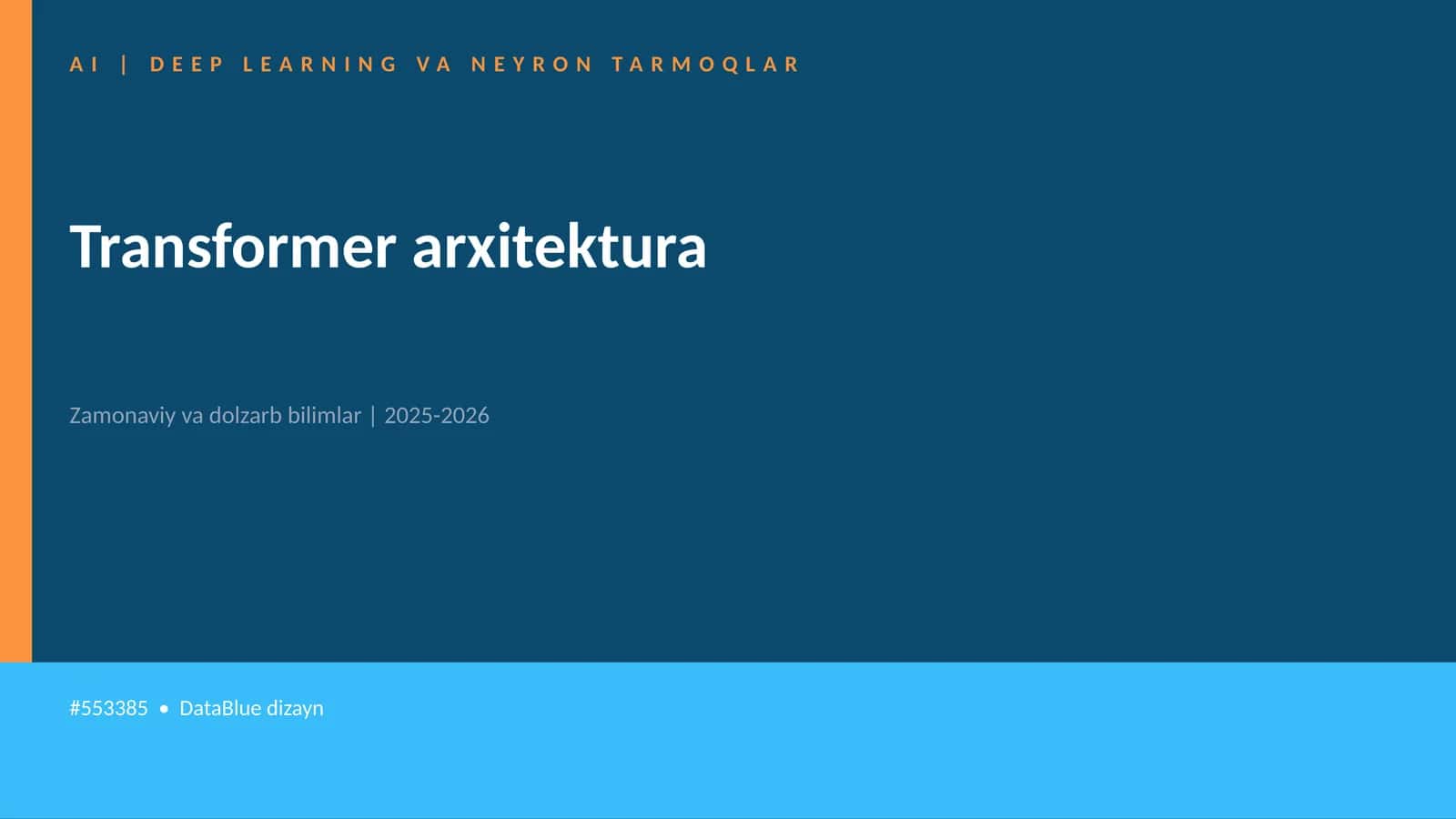 Transformer arxitektura