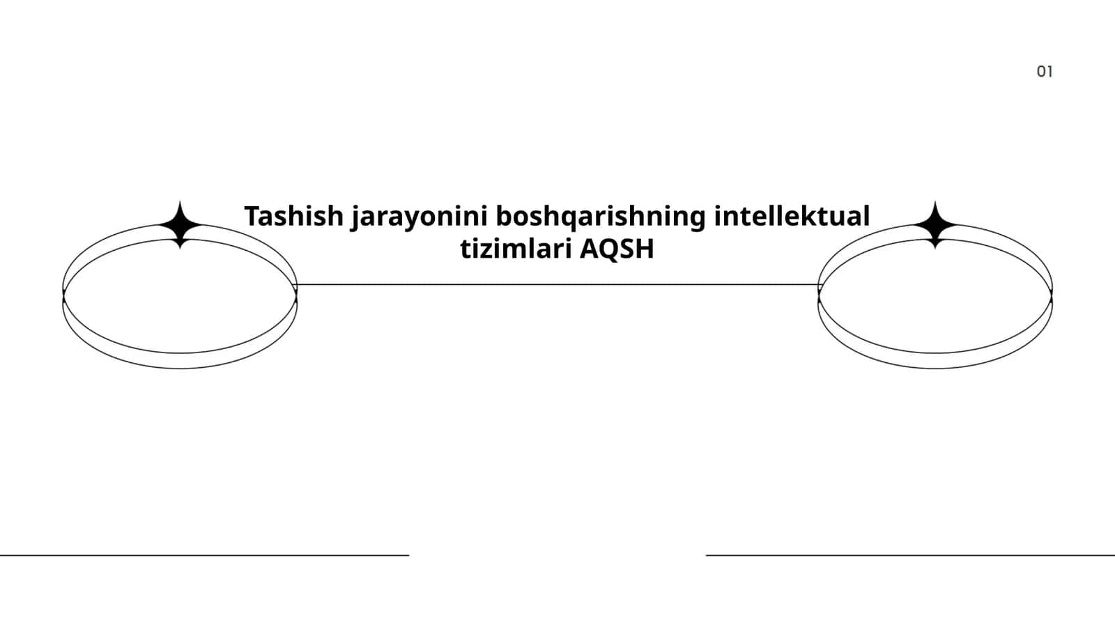 Tashish jarayonini boshqarishning intellektual tizimlari AQSH
