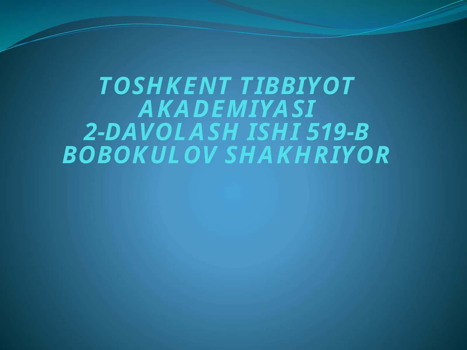 Tish pulpasi anatomiyasi