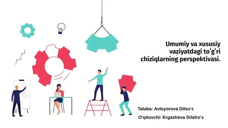 To'g'ri chiziqlarning perspektivasi
