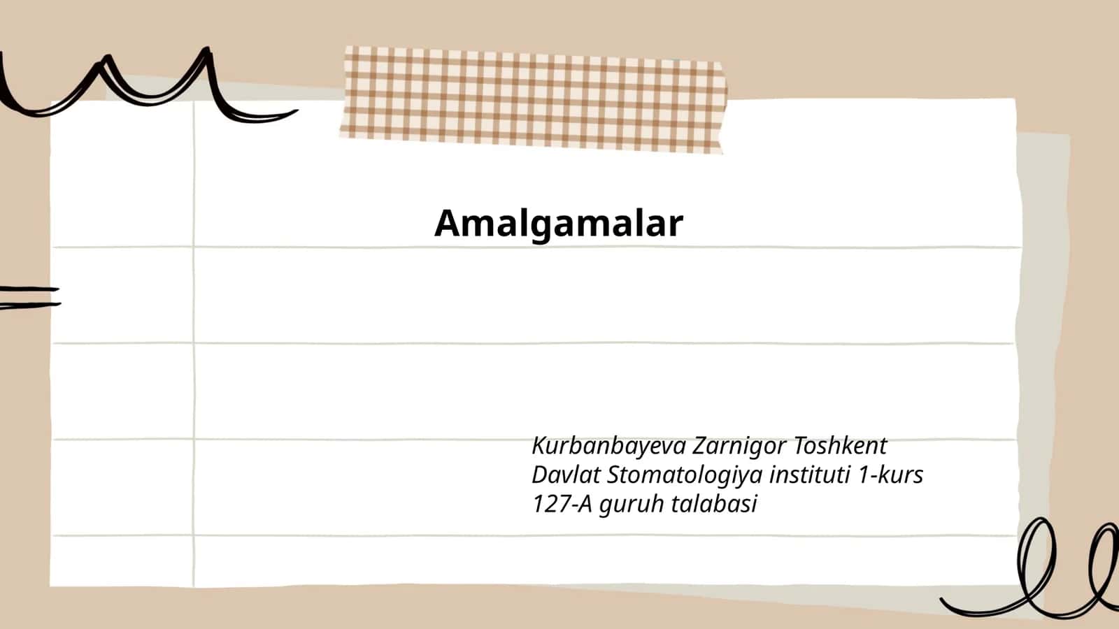 Amalgamalar