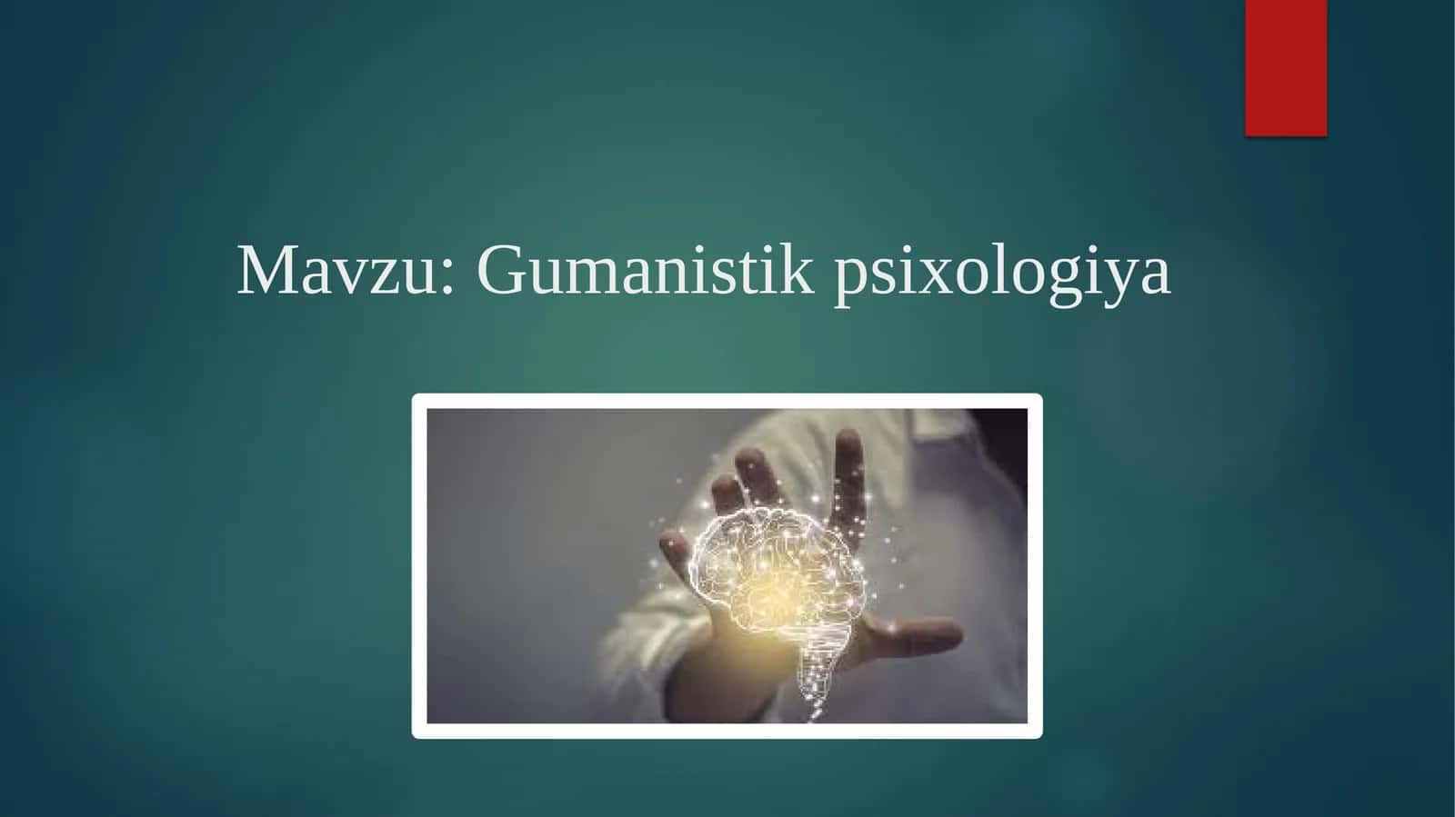 Gumanistik psixologiya