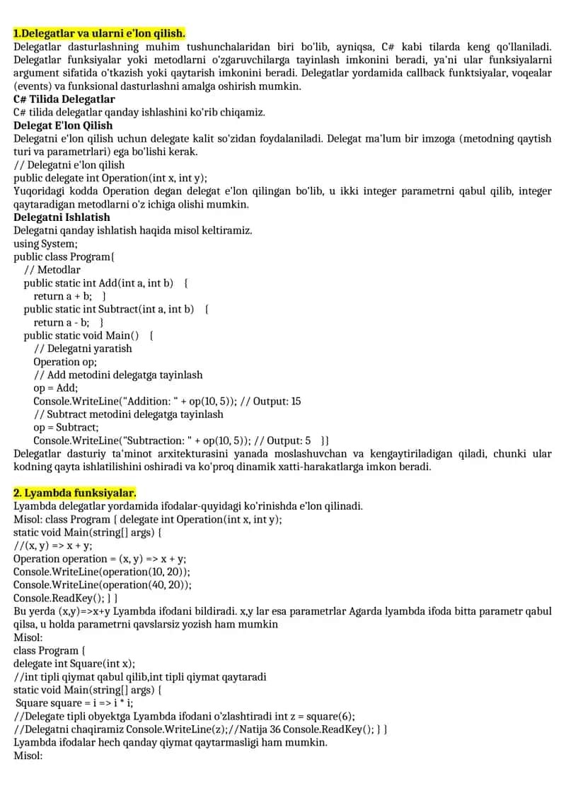 Delegatlar