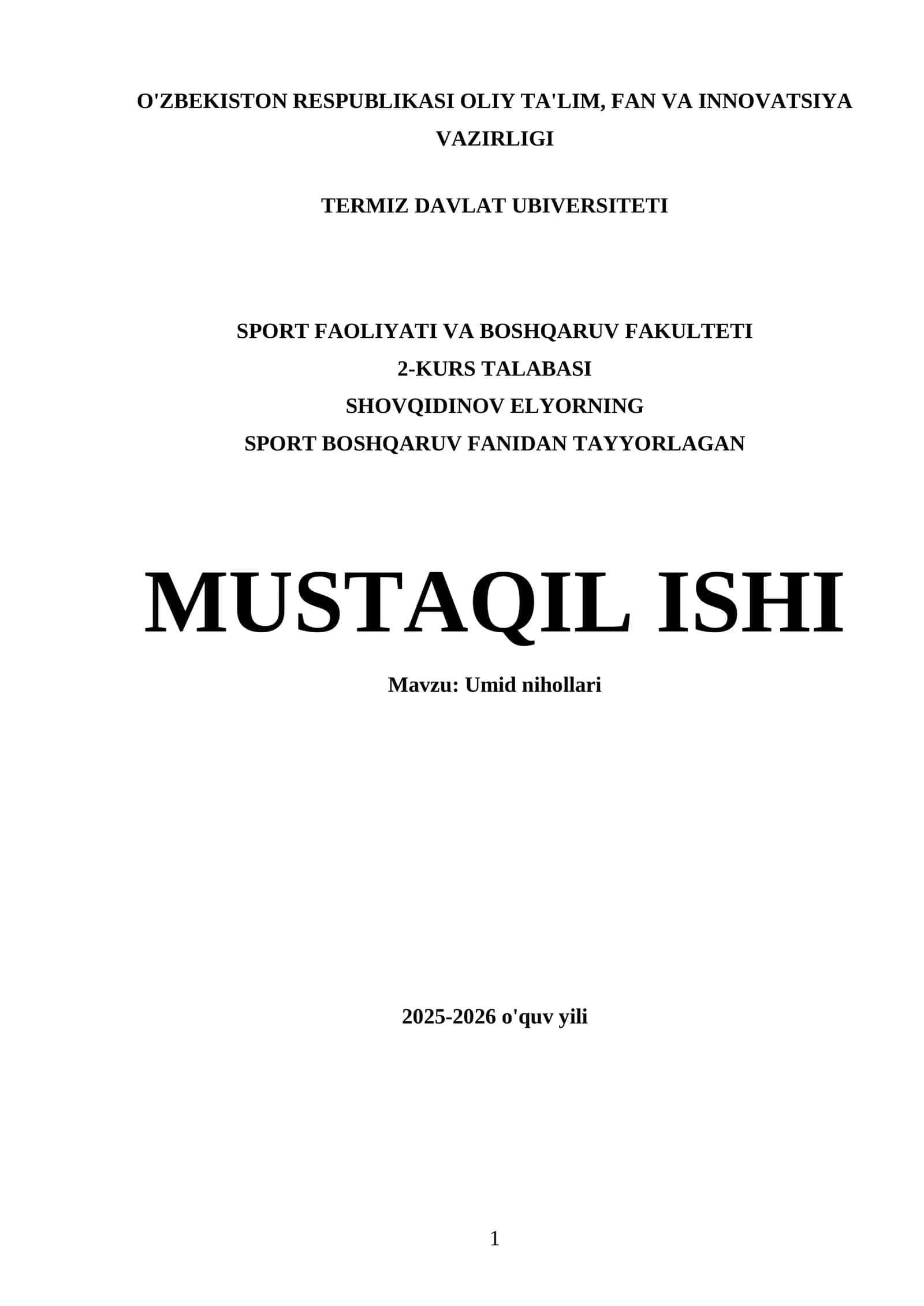 Umid nihollari