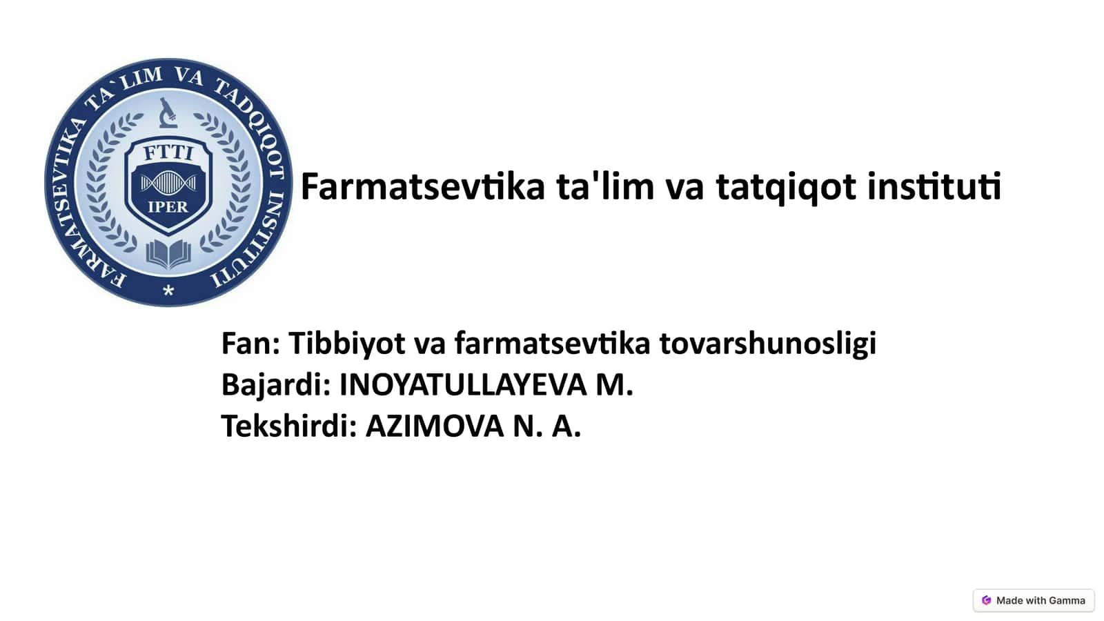 Zamonaviy Farmatsevtika Tovarlari Bozori: Rivojlanish Tendensiyalari