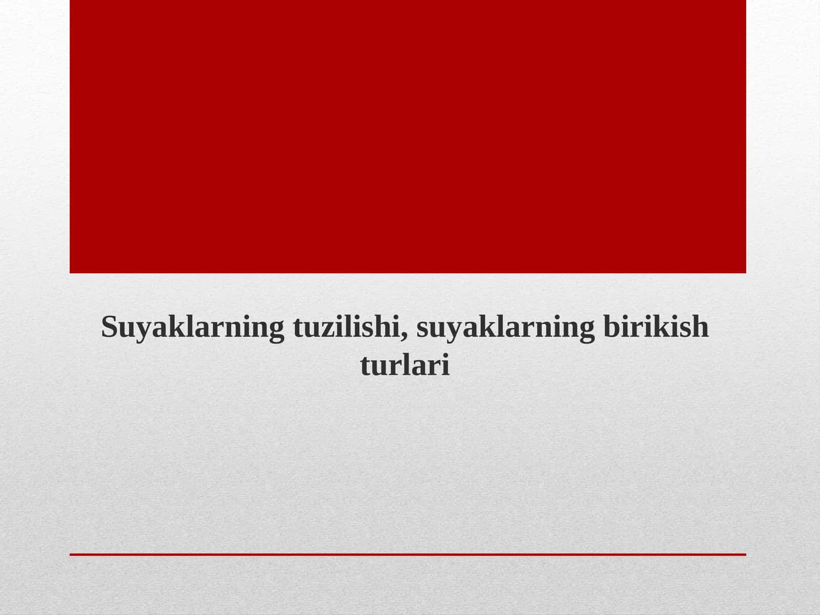 Suyaklarning tuzilishi, suyaklarning birikishturlari
