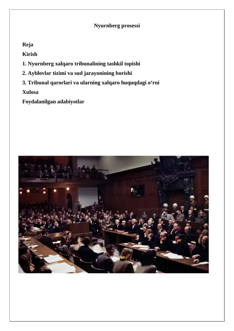 Nyurnberg prosessi
