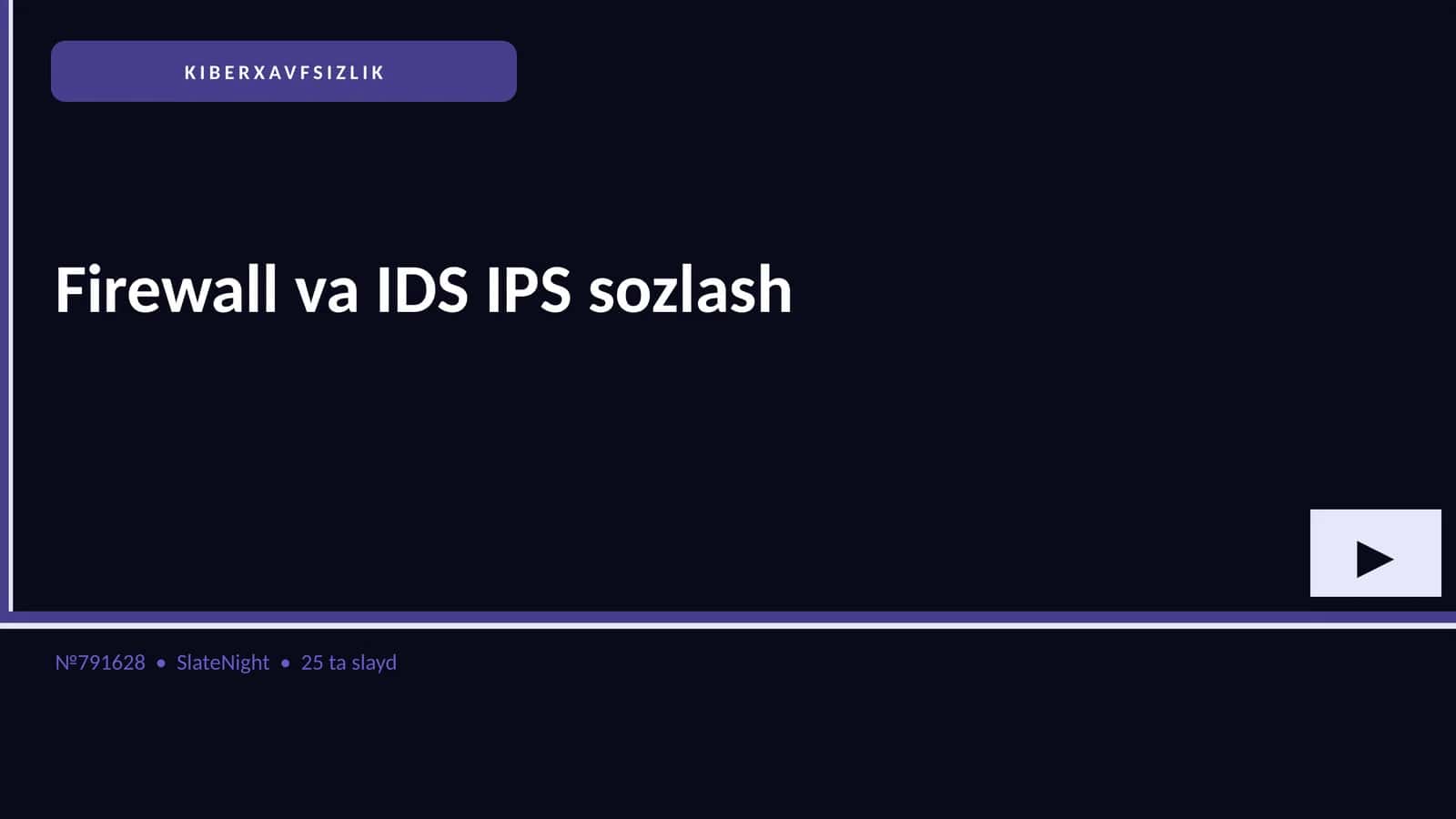 KIBERXAVFSIZLIK