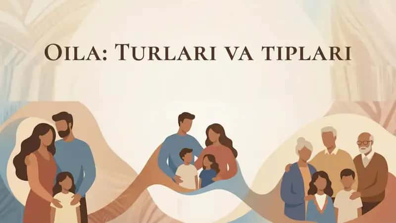 Oila turlari tiplari