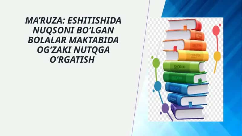 Ona tili o`qitish metodikasi