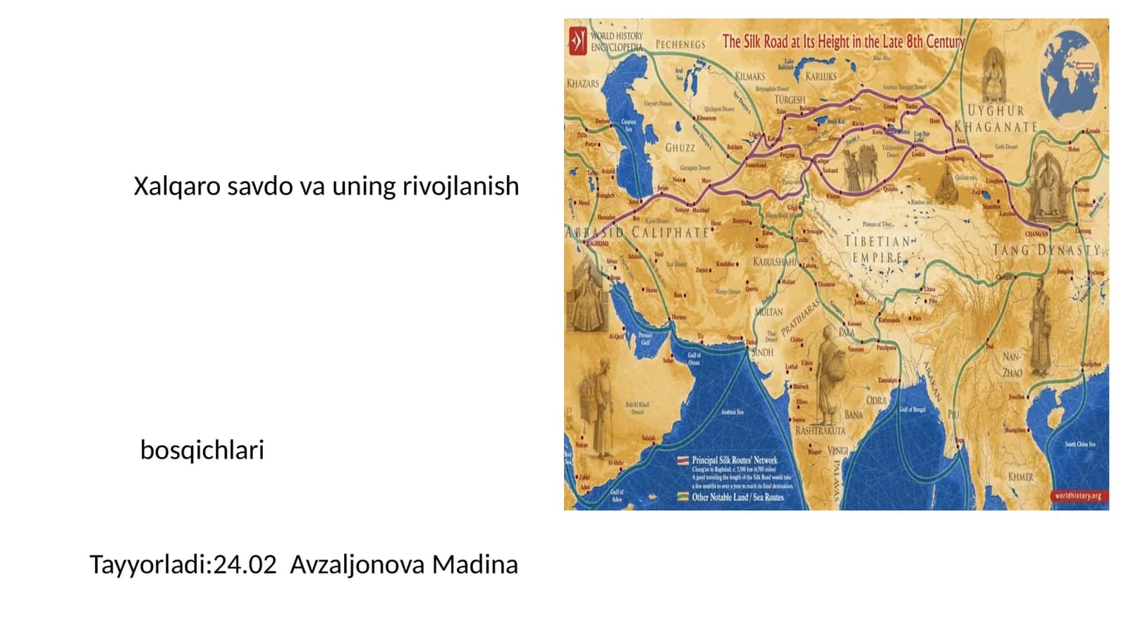 Xalqaro savdo va uning rivojlanish bosqichlari