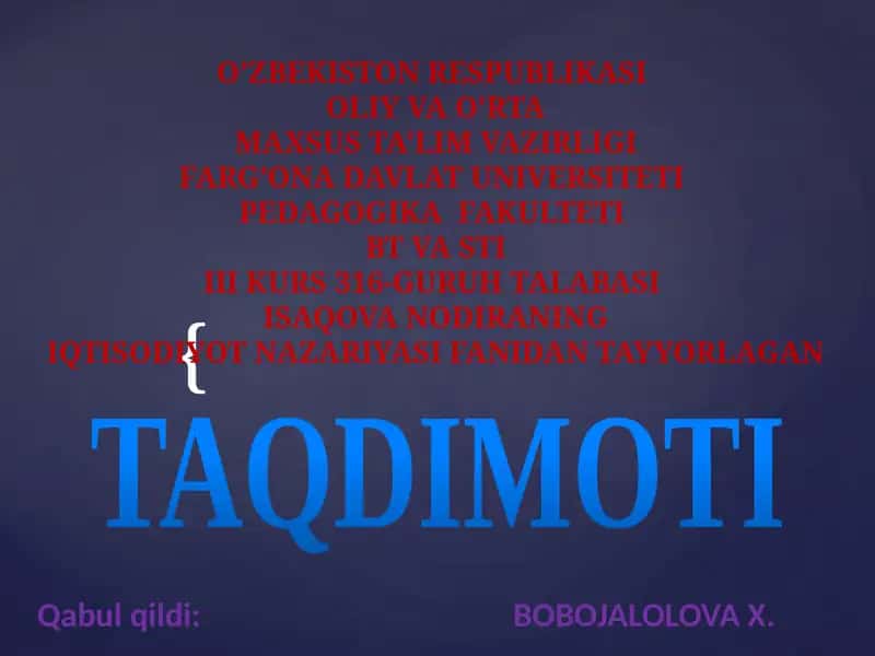 Bozor iqtisodiyotiga o'tishning modellari