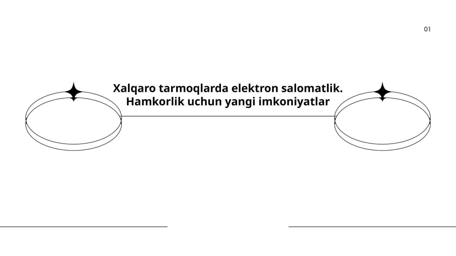 Xalqaro tarmoqlarda elektron salomatlik. Hamkorlik uchun yangi imkoniyatlar