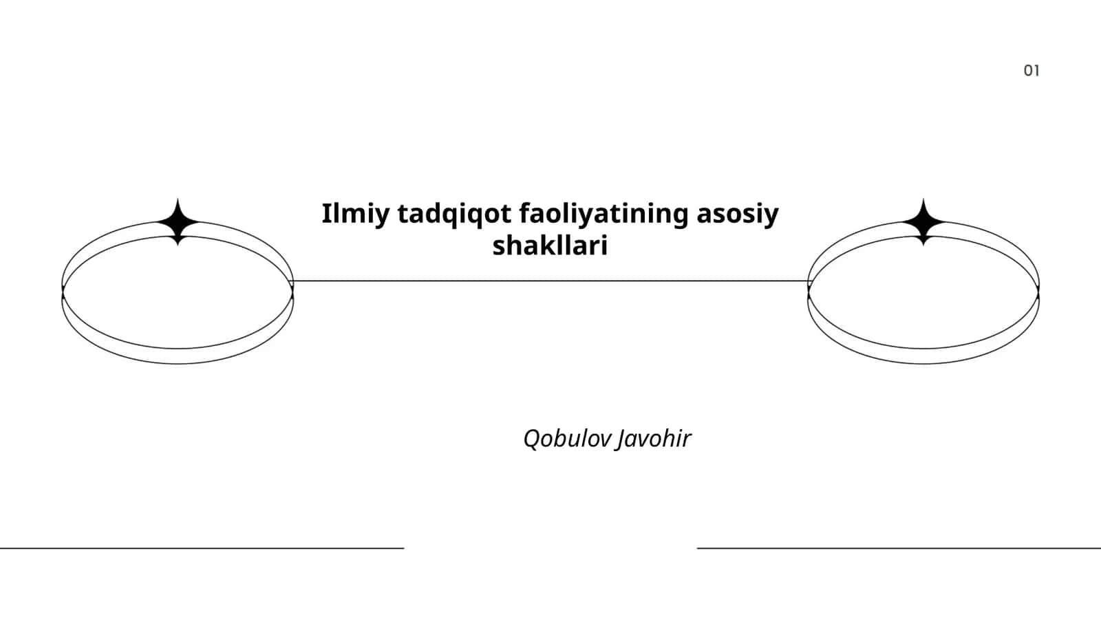 Ilmiy tadqiqot faoliyatining asosiy shakllari
