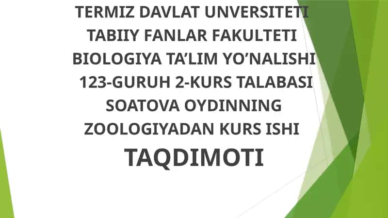 Amfibiyalar sinfining ekologiyasi va evolyutsiyasi
