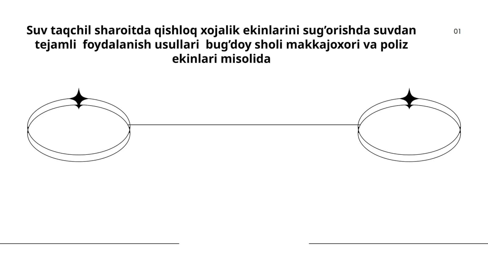 Suv taqchil sharoitda qishloq xojalik ekinlarini sug’orishda suvdan tejamli foydalanish usullari bug’doy sholi makkajoxori va poliz ekinlari misolida