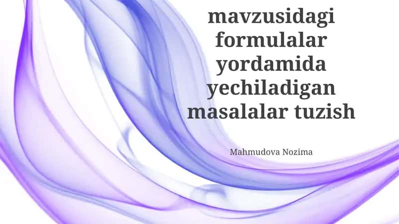 Kombinotorika Formulalarini Qo'llash Mumkin Bo'lgan Muammolarni Aniqlash