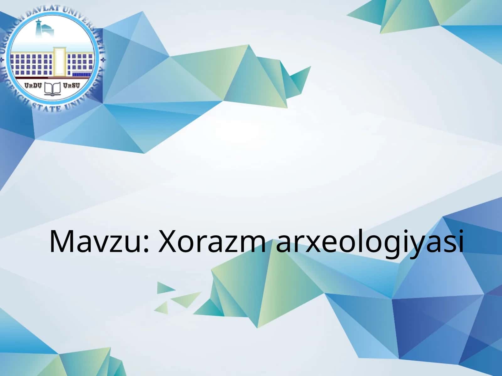Xorazm arxeologiyasi