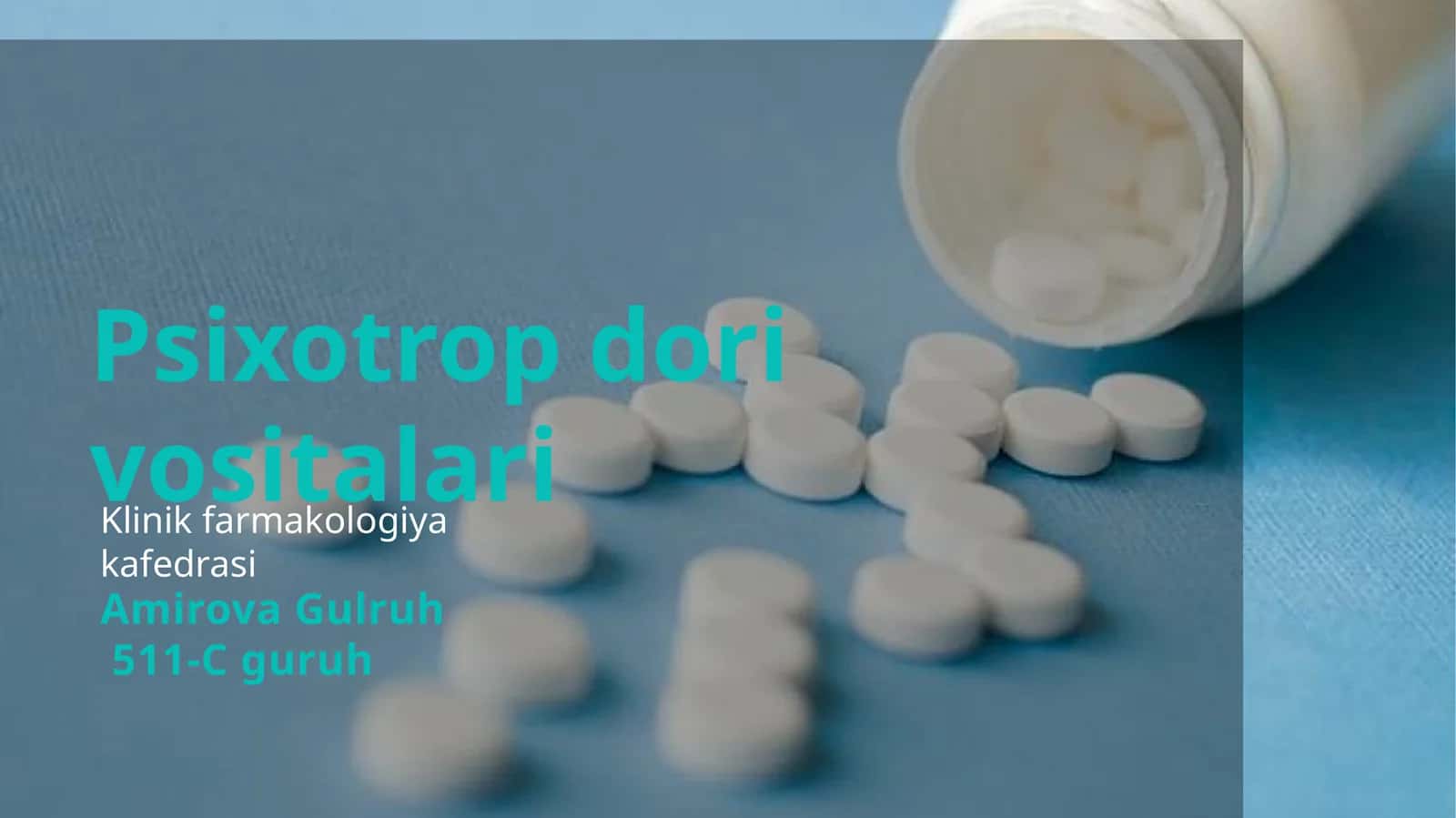 Psixotrop dorivosalari