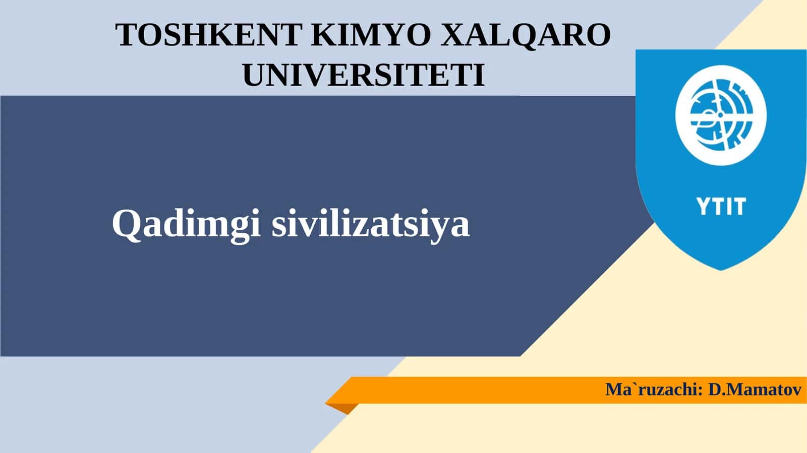 Qadimgisivilizatsiya
