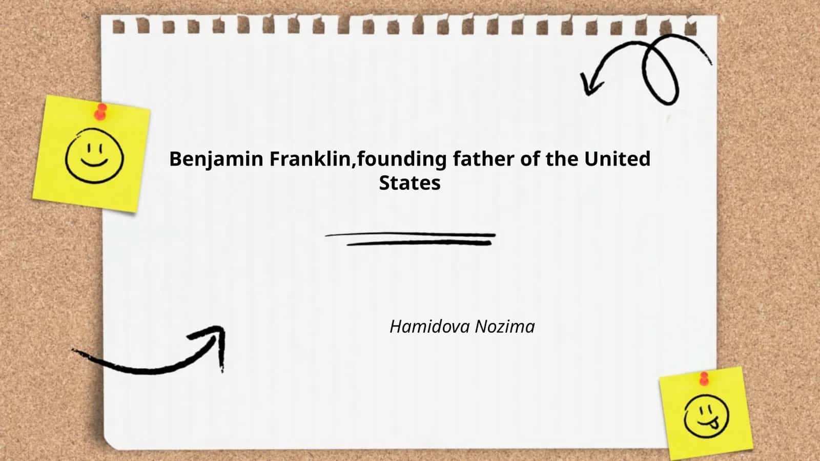 Benjamin Franklinning hayoti va yoshlik yillari
