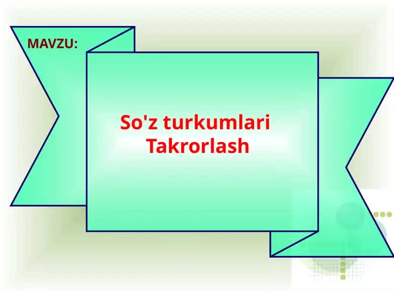So'zturkumlari