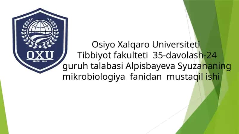 Immunopatologiya,Zamon klassifikasiyasi