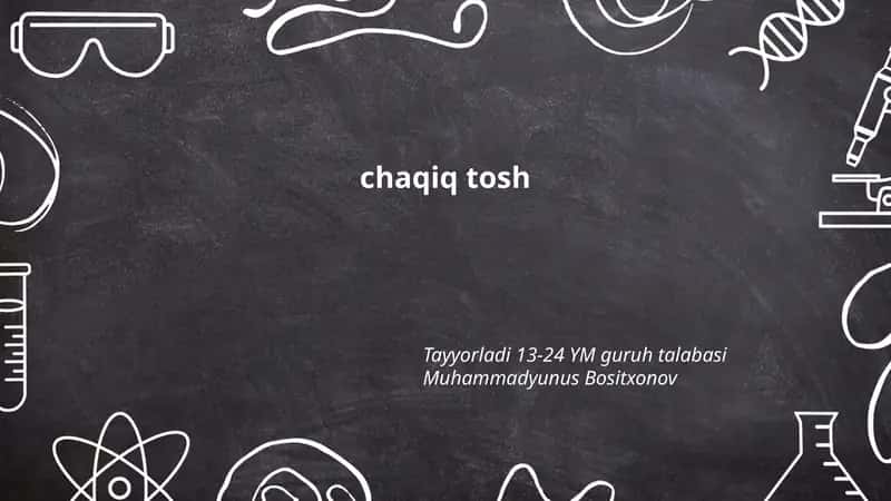 Chaqiq tosh