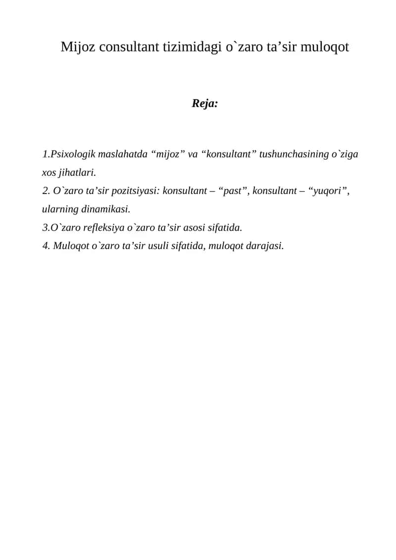 Psixologik Maslahat