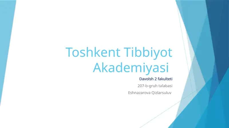 Abu Amron Musa bin Mamun va tibbiyetikaning rivojlanishi
