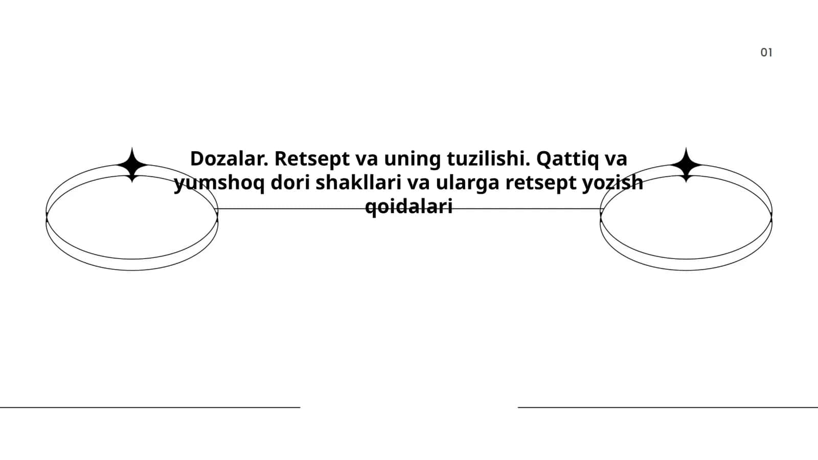 Dozalar. Retsept va uning tuzilishi. Qattiq va yumshoq dori shakllari va ularga retsept yozish qoidalari