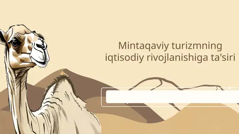 Mintaqaviy Turizmning Iqtisodiy Rivojlanishiga Ta'siri