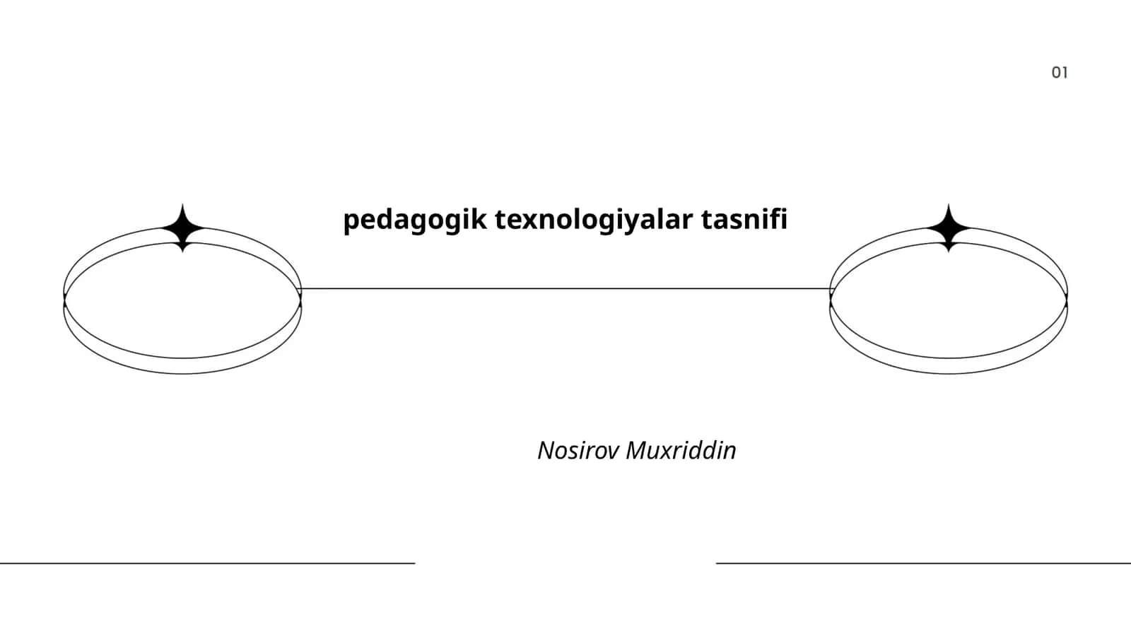 Pedagogik texnologiyalar tasnifi