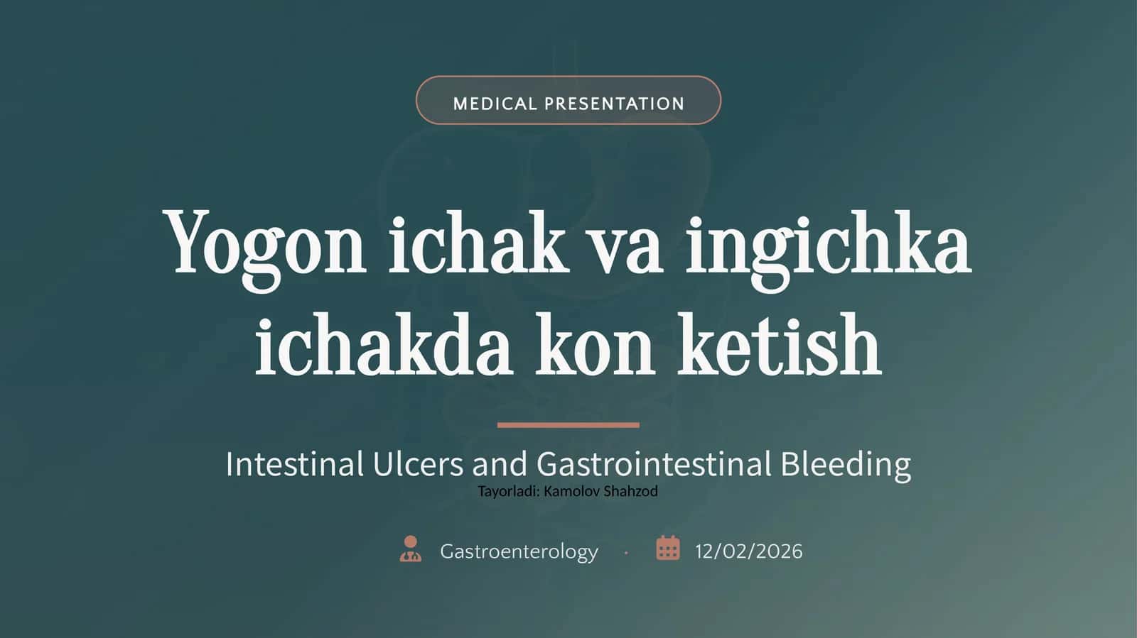 Yogʻon ichak va ingichka ichakdan qon ketishi