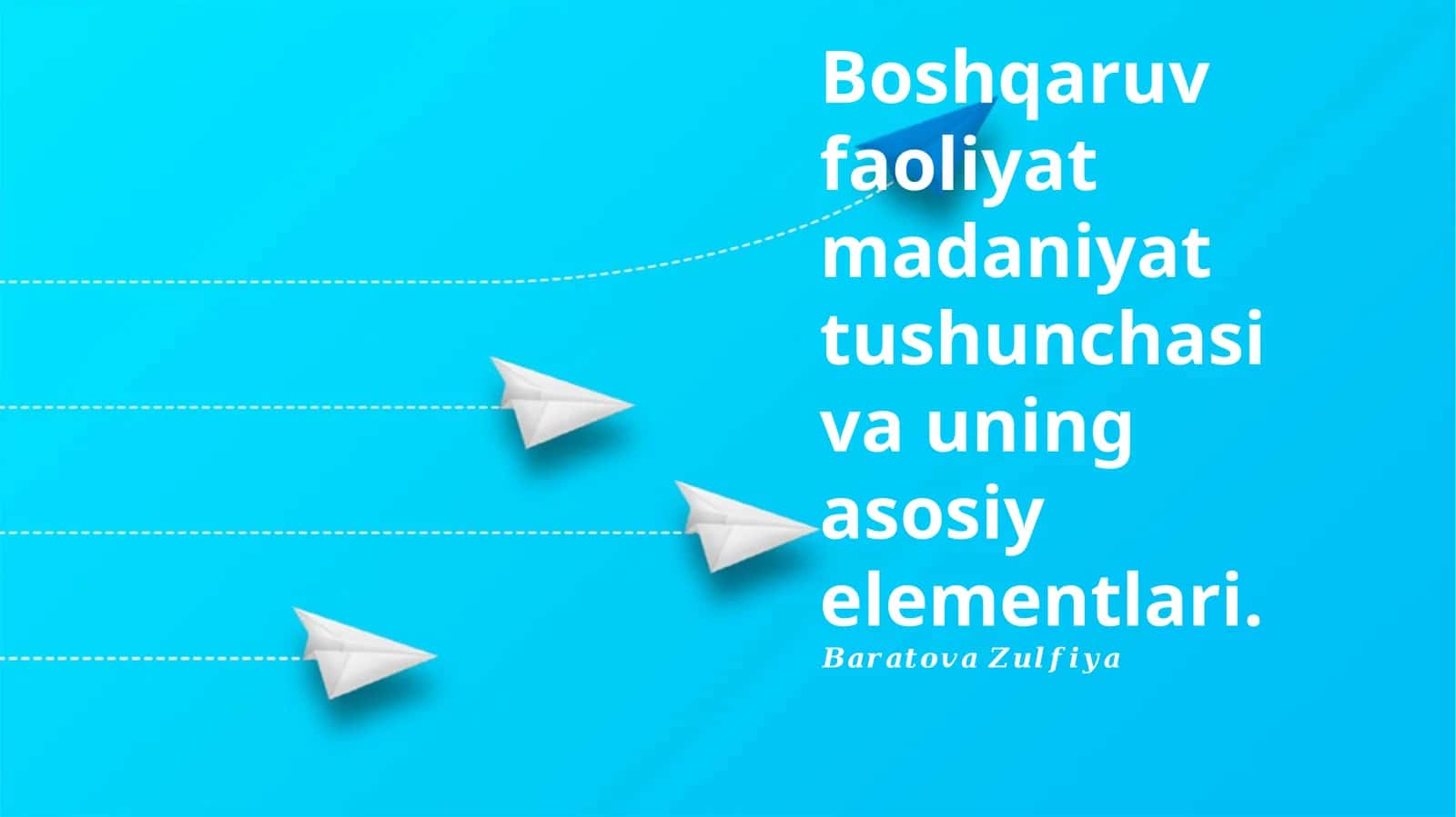 Boshqaruv madaniyati