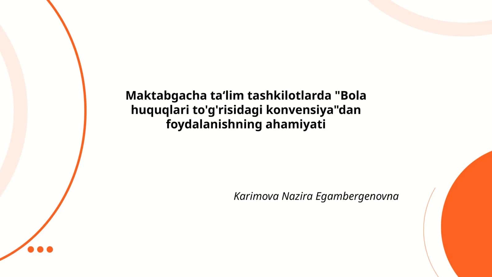 Bola huquqlari to'g'risidagi konvensiya