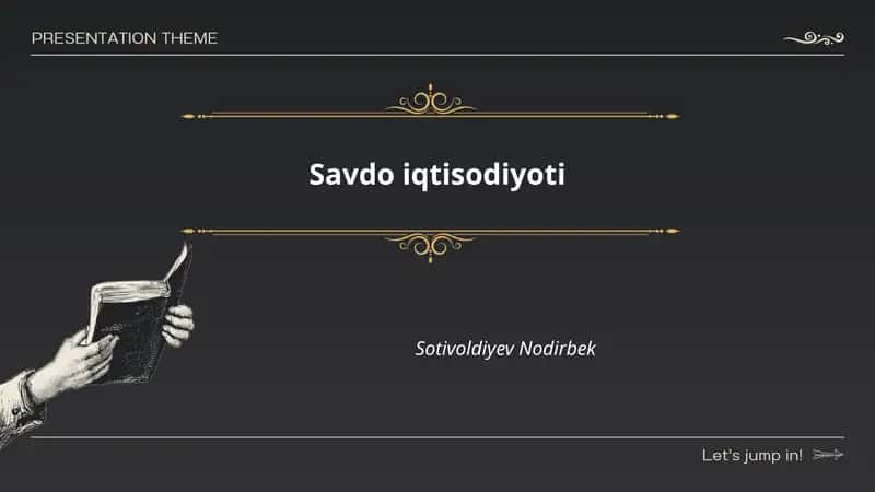 Savdo iqtisodiyoti