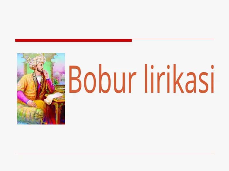 Bobur lirikasi